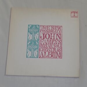 John Fahey The New Possibility Guitar Soli Christmas Album Vinyl Record C-1020